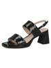 Caprice Sandale Sandalette in schwarz