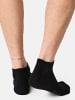 NUR DER Sneakersocken Sneaker Baumwolle in Schwarz
