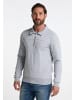 DreiMaster Herren Sweatshirt in Hellgrau Melange