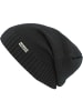 Eisglut Strickmütze in schwarz