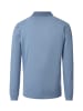 CASAMODA Polo-Shirt Langarm in Blau