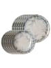 Ritzenhoff & Breker 12er Set Tafelservice Todi blau in blau