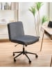 Beliani Bürostuhl GEDDES in Grau/Schwarz - (W) 59 x (H) 85 x (L) 71 cm