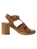 Tamaris Sandalette in BROWN STRUCT.
