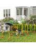 Pawhut Hunde Agility Set Gelb Kunststoff