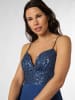 SWING Abendkleid in indigo - 0001