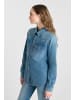 Le Temps des Cerises Jeanshemd BARBARA in BLUE