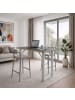 VCM  Bartisch Salia Stehtisch 110 x 80 Salia in Silber / Anthrazit