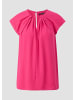 comma Bluse kurzarm in Pink