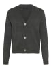 Laura Scott Strickjacke in grau melange