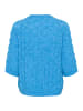 Kaffe Strickpullover KAmalene Loose fit in Malibu Blue Melange