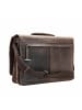 Strellson Aktentasche 'Richmond Jim in Dunkelbraun 41 x 29 x 16 cm'