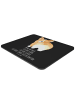 Mr. & Mrs. Panda Mouse Pad Corgi Po mit Spruch in Schwarz