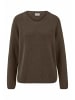Hessnatur Hessnatur Pullover Relaxed aus reiner Bio-Baumwolle in vintage oliv