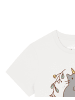 wat? Apparel T-Shirt Unicorn Cat in Off White