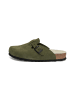 VITAFORM Veloursleder Clogs in avocado