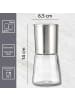 Ritzenhoff & Breker 24er Set Gewürzmühlenset Basic transparent-silber in transparent-silber