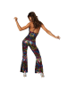 tectake Overall mit Neckholderoberteil, bunt