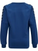 Hummel Sweatshirt Hmlauthentic Kinder in TRUE BLUE