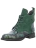 Artiker Schnürstiefelette in grün