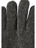 Camel Active Melierte Strickhandschuhe mit warmen Futter in Dunkelgrau