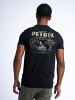 Petrol Industries T-Shirt mit Rückenaufdruck Suntide in Grau