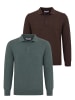 Felix Hardy Pullover in Braun-Grün