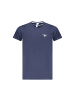 ACCADEMIA MILITARE Blaues Baumwoll-T-Shirt