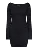 NAEMI Damen Kleid in SCHWARZ