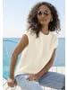Vivance Kurzarmshirt in creme