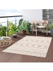 Pergamon In & Outdoor Teppich Flachgewebe Campus Ethno in Beige