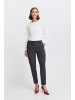 b.young Langarmbluse BYSILVA ONECK BLOUSE - 20817242 modische Langarmbluse in Weiß