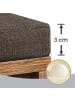 VASAGLE Schuhbank Custos in Braun - (B)105 x (H)48 x (T)30 cm