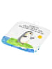 Mr. & Mrs. Panda Topfhalter Pinguin Surfer mit Spruch in Weiß