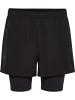 Hummel Verstellbare Taille Kurze Hose Hmlhiit Damen in BLACK