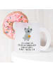 Mr. & Mrs. Panda Glas Koala Geschenk mit Spruch in Transparent