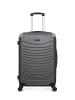 WAVE PARIS Mittelgroßer Hartschalenkoffer CONGO in Dunkelgrau (64L)