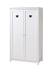 58 aufm Kessel BABYZIMMER SET Kamila 4tlg Weiß Bett Kommode Schrank