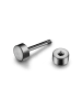 True Rebels Ohrringe aus Edelstahl in gunmetal