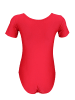 Aquarti Mädchen Gymnastikanzug Kurzarm in rot