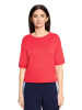 CARTOON Strickpullover mit Rundhalsausschnitt in Rot