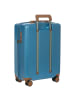 BRIC`s Ferrara - 4-Rollen-Kabinentrolley 55 cm (green) in denim