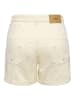 ONLY Short ONLVEGA HW EMBROIDERY DNM regular/straight in Beige
