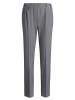 GOLDNER Elegante Stretchhose mit Bügelfalten in silbergrau / melange