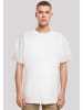 F4NT4STIC Heavy Oversize T-Shirt Discover the world in weiß