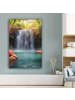 MuchoWow Leinwand bilder Tropischer Wasserfall (BxH)