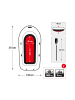 Intex Schlauchboot Seahawk 4 mit Paddel und Pumpe 351x145x48cm in bunt