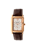 Heritor Frederick Lederarmbanduhr in Rose Gold/Silver