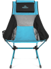 Normani Outdoor Sports Campingstuhl Peawanuck in Petrol/Schwarz
