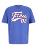 FUBU T-Shirts in blue/white/red